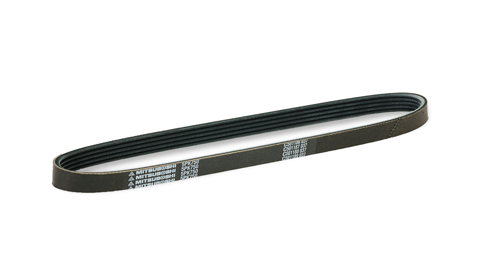 สายพานวี-ริบ (V-ribbed Belts)