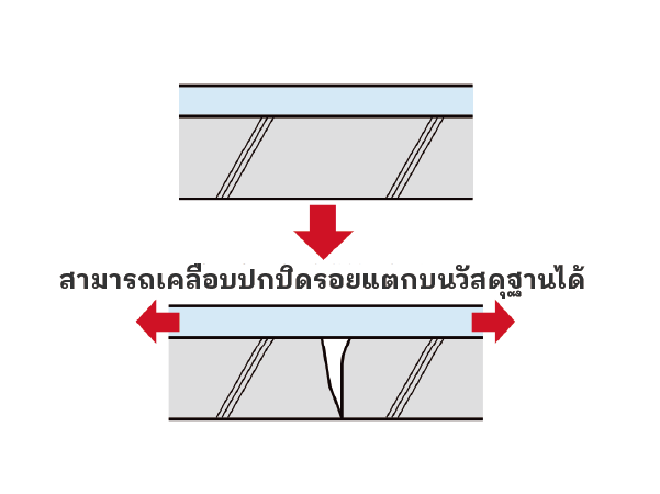 คุณสมบัติการยึดเกาะที่ยอดเยี่ยม